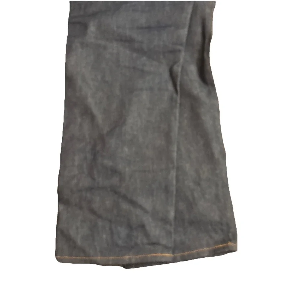 Levis‎ 501 Original Button Fly Jeans 34x29 Pants Rigid Blue Dark Wash Blue